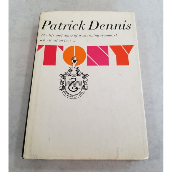 Tony The life and times of a charming scoundrel who lived on love hardcover book - Picture 1 of 11